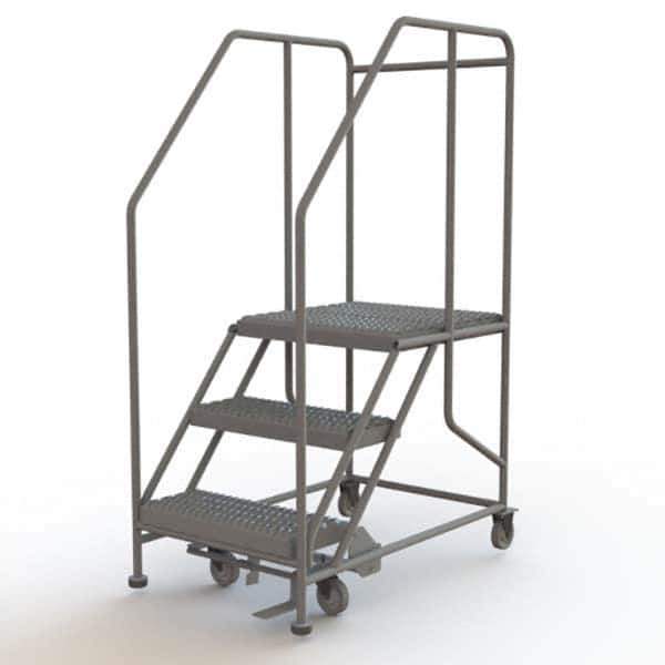 TRI-ARC - Rolling & Wall Mounted Ladders & Platforms Type: Rolling Work Platform Style: Steel Work Platform - Apex Tool & Supply