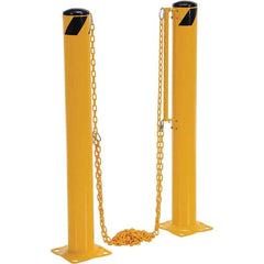 Vestil - 10.5' Long Steel Bollard - Yellow - Apex Tool & Supply