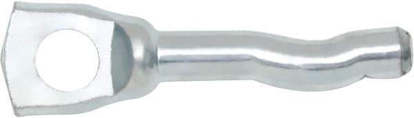 Powers Fasteners - 1/4" Diam, 1/4" Drill, 1-3/4" OAL, 3/4" Min Embedment Pin Anchor Concrete Anchor - 1038 Carbon Steel, Zinc-Plated Finish, Tie Wire Head, Hammer Drive - Apex Tool & Supply
