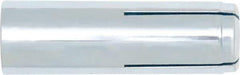 Powers Fasteners - 1/2" Diam, 5/8" Drill, 2" OAL, Drop-In Concrete Anchor - 1008 Carbon Steel, Zinc-Plated Finish, Hammer Drive, 13/16" Thread Length - Apex Tool & Supply