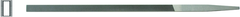 6" Pillar Extra-Narrow File, Cut 0 - Apex Tool & Supply