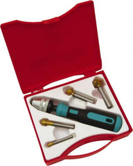 Magafor - 4 Piece, 1/4 to 0.807" Head Diam, 90° Included Angle, Three Flute Countersink Set - Apex Tool & Supply