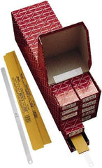 Starrett - Feeler Gage Sets Maximum Thickness (Decimal Inch): 0.0015 Minimum Thickness (Decimal Inch): 0.0150 - Apex Tool & Supply