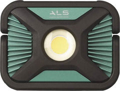 Advanced Lighting Systems - 7.2 Volt, Black & Turquoise Spot Light - 2,000 Lumens, Rechargeable Battery, LED Lamp - Apex Tool & Supply