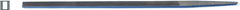 6" Pillar Narrow File, Cut 00 - Apex Tool & Supply