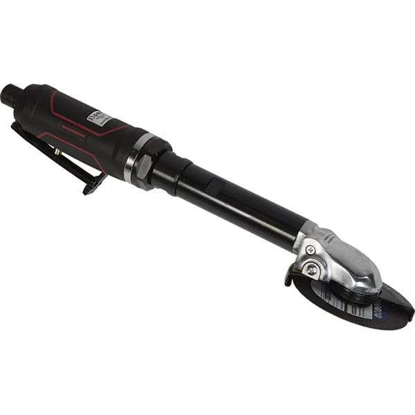 Jet - 4" Wheel Diam, 14,000 RPM, Electric Cutoff & Cutoff-Grinder Tool - Straight Handle, 1/4 NPT Inlet - Apex Tool & Supply