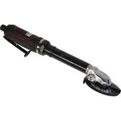 Jet - 4" Wheel Diam, 14,000 RPM, Electric Cutoff & Cutoff-Grinder Tool - Straight Handle, 1/4 NPT Inlet - Apex Tool & Supply