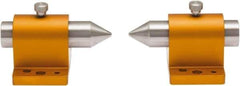 Renishaw - M4, M6, M8, 25mm Diam, CMM Center Support - Use with CMM Equator Fixtures, Includes Socket Head Cap Screw - Apex Tool & Supply