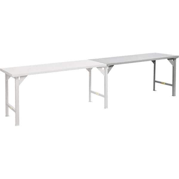 Little Giant - 48 Wide x 36" Deep x 36" High, Steel Production Table - Fixed Legs - Apex Tool & Supply