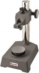 Starrett - Cast Iron, Round Base, Indicator Transfer Stand - Includes Holder - Apex Tool & Supply