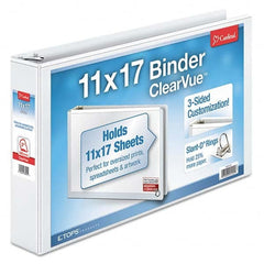Cardinal - Ring Binders Binder Type: View Capacity: 2" - Apex Tool & Supply