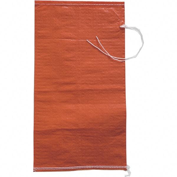 PRO-SAFE - 26" Long x 14" Wide Sand Bag - Orange Polypropylene, For Accident Prevention - Apex Tool & Supply