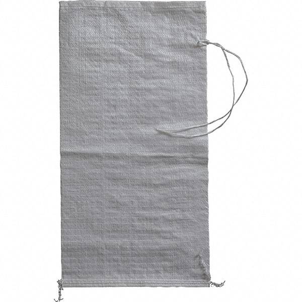 PRO-SAFE - 26" Long x 14" Wide Sand Bag - White Polypropylene, For Accident Prevention - Apex Tool & Supply