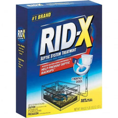 Rid-X - 6 19.6-oz Boxes Powdered Drain Cleaner - Apex Tool & Supply