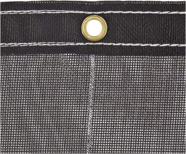 Buyers Products - 15' Long x 7' Wide Vinyl & Polyester Tarp & Dust Cover - Black, Grommet, 9 to 10 mil Thickness - Apex Tool & Supply