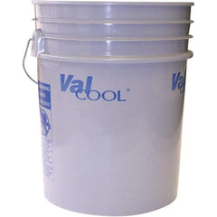 ValCool - 5 Gal Pail Straight Oil Cutting Fluid - Amber, Use on Steel, Stainless Steel, Titanium, Nonferrous Metals & Aluminum - Apex Tool & Supply
