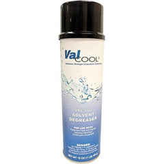 ValCool - 20 oz Can Cleaner/Degreaser - Aerosol, Solvent-Based, Unscented - Apex Tool & Supply
