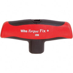 Wiha - 1 Piece, 6 N/m, T-Handle Torque Wrench - 4" OAL, 1/4" Drive - Apex Tool & Supply