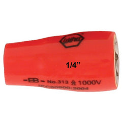 INSULATED SOCKET 1/4 DRIVE 6.0MM - Apex Tool & Supply
