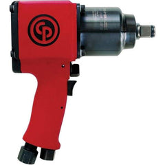 Chicago Pneumatic - 3/4" Drive, 4,000 RPM, 1,100 Ft/Lb Torque Impact Wrench - Pistol Grip Handle, 52.9 CFM, 90 psi, 3/8" NPT Inlet - Apex Tool & Supply