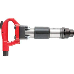 Chicago Pneumatic - 1,700 BPM, 4" Stoke Length, Pneumatic Chipping Hammer - 33 CFM, 7/8 NPT - Apex Tool & Supply
