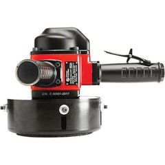 Chicago Pneumatic - 6" Wheel Diam, 6,000 RPM, Pneumatic Angle & Disc Grinder - 5/8-11 Spindle, 70 CFM, Side Exhaust - Apex Tool & Supply