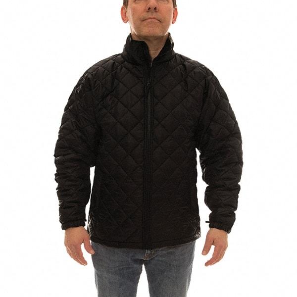 Tingley - Size 3XL Jacket - Black, Polyester, Zipper Closure, 56 to 58" Chest - Apex Tool & Supply
