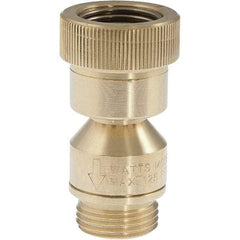 Watts - Vacuum-Breaker Valves Type: Dual Check Material: Lead Free Brass - Apex Tool & Supply