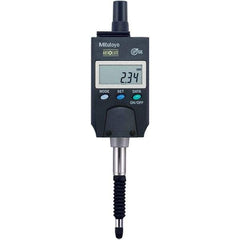 Mitutoyo - 0 to 5mm Range, 0.001 & 0.01mm Graduation, Electronic Drop Inidicator - Lug Back, 0.003mm Accuracy, LCD Display, Metric - Apex Tool & Supply