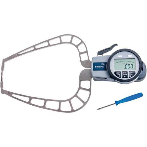 Mitutoyo - Electronic Caliper Gages Type: Outside Minimum Measurement (mm): 0.0000 - Apex Tool & Supply