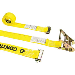 US Cargo Control - Slings & Tiedowns (Load-Rated) Type: Ratchet Tie Down Width (Inch): 2 - Apex Tool & Supply