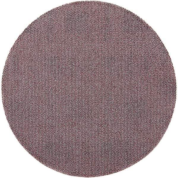 Mirka - 6" Diam, 180 Grit, Aluminum Oxide Hook & Loop Disc - Nonwoven, Mesh Backing, - Apex Tool & Supply