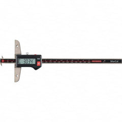 Mahr - Electronic Depth Gages Minimum Measurement (mm): 0.01 Minimum Measurement (Decimal Inch): 0.0000 - Apex Tool & Supply
