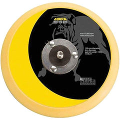 Mirka - 6" Diam Adhesive/PSA Disc Backing Pad - Medium Density, 12,000 RPM - Apex Tool & Supply