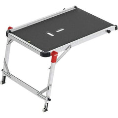 Hailo - Platform Ladder - Black/Alunimum, Use with All Ladders - Apex Tool & Supply
