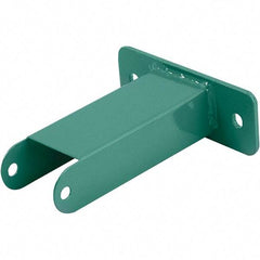 Steel King - 4" Wide, 1 High, Open Shelving Accessory/Component - Steel, Galvanized Finish, 8" Long, Use with Pallet Racks - Apex Tool & Supply