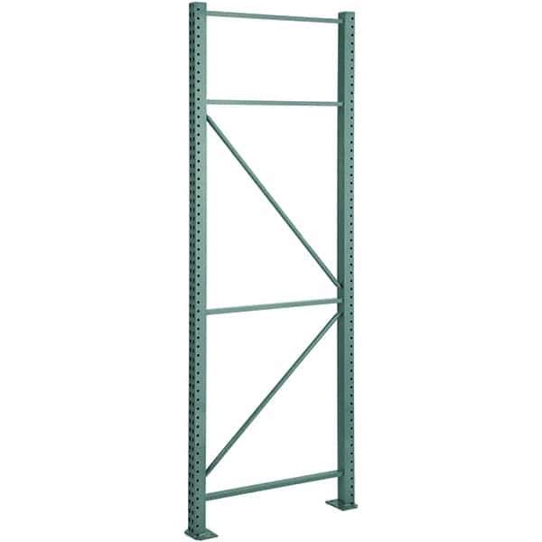 Steel King - 31,340 Lb Capacity Heavy-Duty Framing Upright - 3" Wide x 216" High x 42" Deep, Blue - Apex Tool & Supply