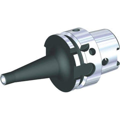 Kennametal - HSK63A Taper Shank 8.5mm Hole End Mill Holder/Adapter - 13mm Nose Diam, 84mm Projection, Through Coolant - Exact Industrial Supply