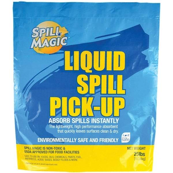 Spill Magic - 25 Lb Bag Perlite Granular Absorbent - Spill Containment ...