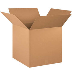 Made in USA - Pack of (10) 20" Wide x 20" Long x 20" High Corrugated Shipping Boxes - Apex Tool & Supply