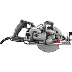 Skilsaw - 15 Amps, 7-1/4" Blade Diam, 5,300 RPM, Electric Circular Saw - 120 Volts, 8' Cord Length, 7/8" Arbor Hole, Left Blade - Apex Tool & Supply
