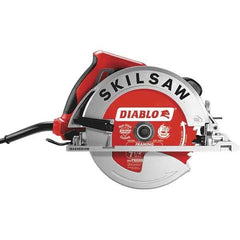 Skilsaw - 15 Amps, 7-1/4" Blade Diam, 5,300 RPM, Electric Circular Saw - 120 Volts, 10' Cord Length, 5/8" Arbor Hole, Left Blade - Apex Tool & Supply