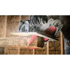 Skilsaw - 15 Amps, 16-5/16" Blade Diam, 2,500 RPM, Electric Circular Saw - 120 Volts, 10' Cord Length, 1" Arbor Hole, Left Blade - Apex Tool & Supply