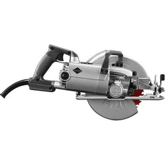 Skilsaw - 15 Amps, 8-1/4" Blade Diam, 4,700 RPM, Electric Circular Saw - 120 Volts, 8' Cord Length, 7/8" Arbor Hole, Left Blade - Apex Tool & Supply