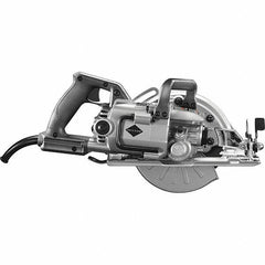 Skilsaw - 15 Amps, 7-1/4" Blade Diam, 5,300 RPM, Electric Circular Saw - 120 Volts, 8' Cord Length, 7/8" Arbor Hole, Left Blade - Apex Tool & Supply