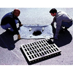 UltraTech - 4' Long x 3' Wide, Ultra X-TEX Drain Guard - Black, Use for Stormwater/Construction Compliance - Apex Tool & Supply