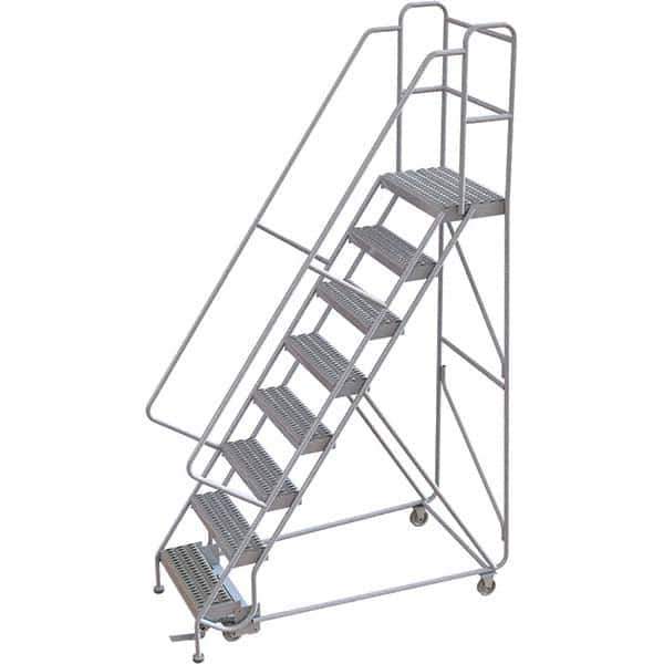 TRI-ARC - Rolling & Wall Mounted Ladders & Platforms Type: Rolling Warehouse Ladder Style: Rolling Safety Ladder - Apex Tool & Supply