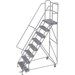 TRI-ARC - Rolling & Wall Mounted Ladders & Platforms Type: Rolling Warehouse Ladder Style: Rolling Safety Ladder - Apex Tool & Supply