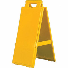 PRO-SAFE - Cone & A Frame Floor Signs Shape: A-Frame Type: Restroom, Janitorial & Housekeeping - Apex Tool & Supply