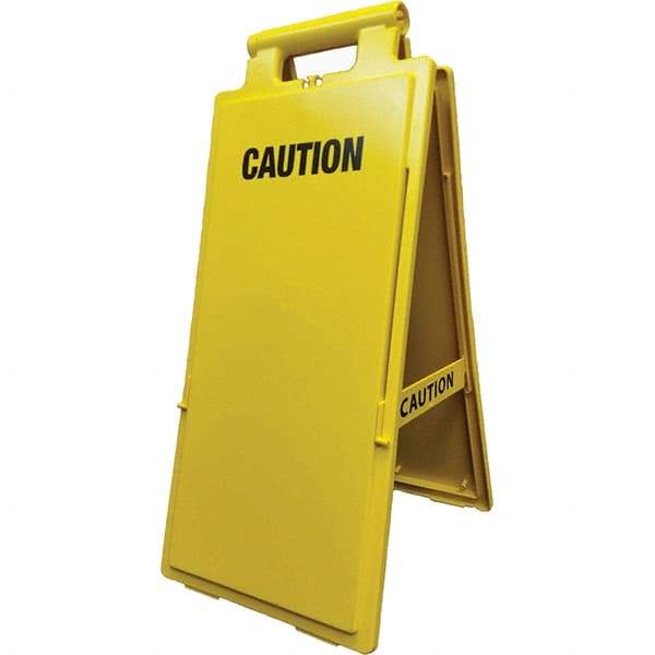 PRO-SAFE - Cone & A Frame Floor Signs Shape: A-Frame Type: Restroom, Janitorial & Housekeeping - Apex Tool & Supply